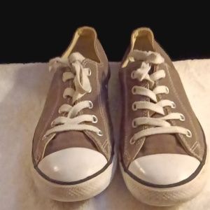 Converse All Star Sneakers Gray Sz 7